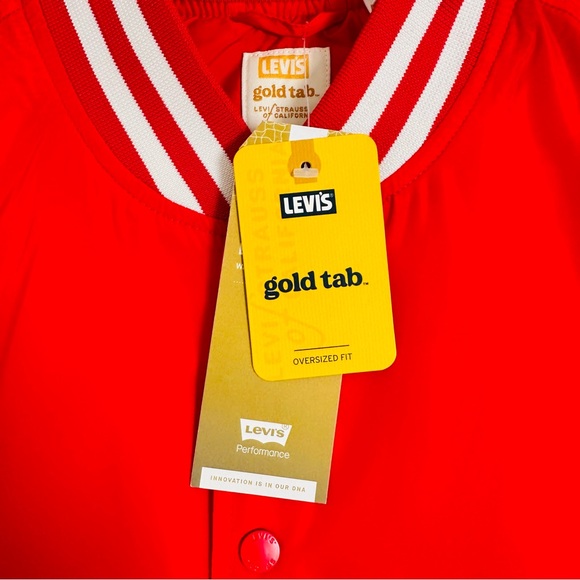 New Levi’s Gold Tab baseball jacket oversized varsity - Picture 9 of 10